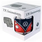 vw kubek bus red/black