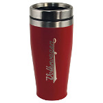 VW STAINLESS STEEL INSULATED TUMBLER, DOUBLE WALLED, 400ml – RED