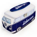 VW T1 Bus 3D Universal Neoprene Bag , 30x14x12 cm, CLASSIC-BLUE